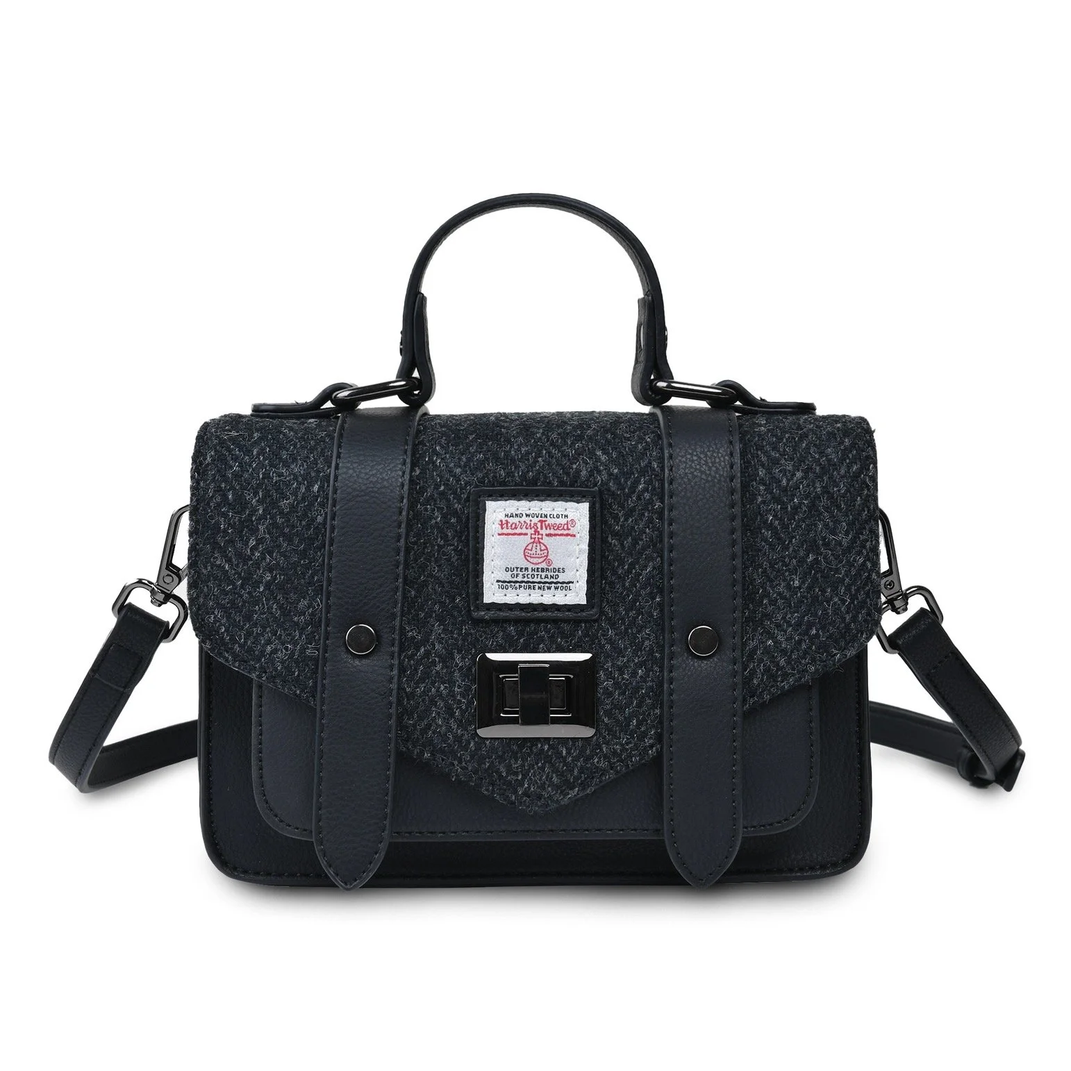 The Harris Tweed® Mini Satchel — Bloom & Bounty | Nashville Flower